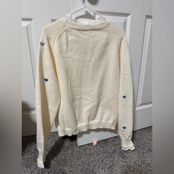 Sweater perfect for Valentine’s Day size L new not tag - Picture 4 of 4